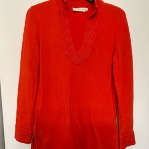Red/orange Tory Burch sweater